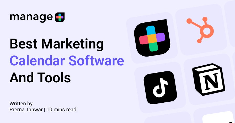 Marketing Calendar Software